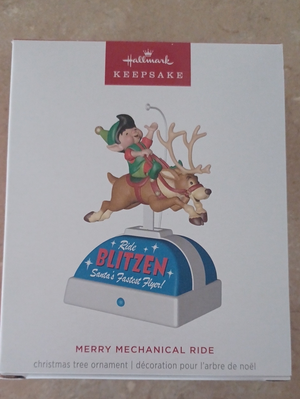 Merry Mechanical Ride 2025– Blitzen Ornament Hallmark